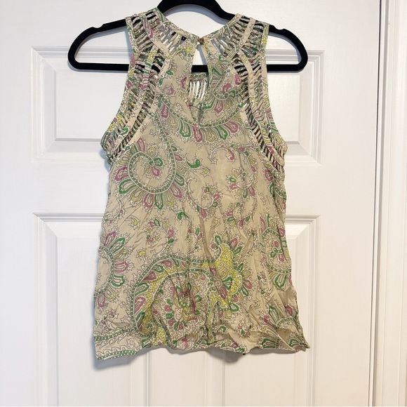 Anthropologie Leifnotes silk tank blouse. - Picture 2 of 6